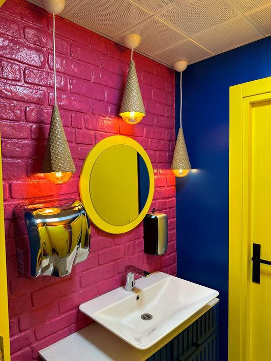 Kornet Sarkıt Avize – Cone Pendant Lamp (مصباح الآيس كريم المخروطي) | Rare Concept